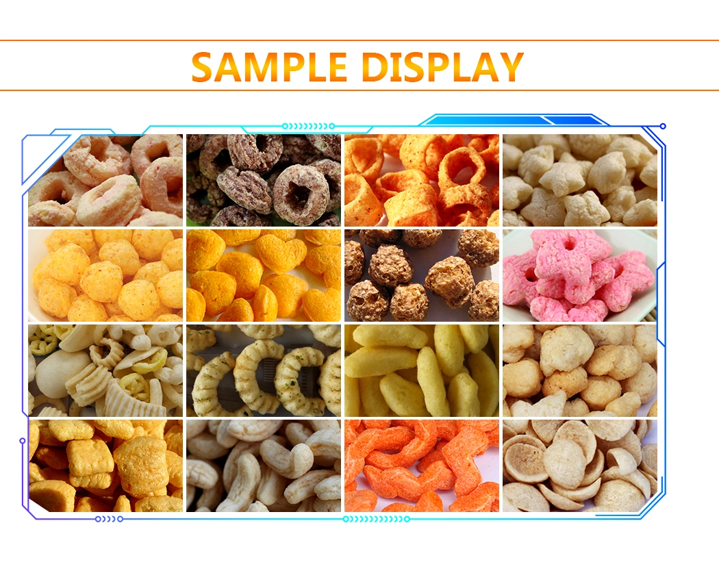 Automatic Rice Puffed Machine Production Line